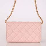 Chanel Caviar Camellia Mini Flap Bag