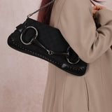 Gucci Monogram Canvas Horsebit Clutch