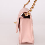 Chanel Caviar Camellia Mini Flap Bag