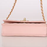 Chanel Caviar Camellia Mini Flap Bag