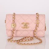 Chanel Caviar Camellia Mini Flap Bag
