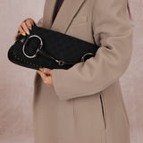 Gucci Monogram Canvas Horsebit Clutch