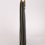 Chanel 1996 Dark Green Caviar Timeless Chain Tote 24K GP