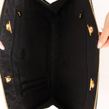 Chanel 1996 Dark Green Caviar Timeless Chain Tote 24K GP