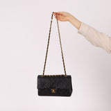 Chanel 1990s Small Classic Double Flap Bag 24K GP
