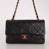 Chanel 1990s Small Classic Double Flap Bag 24K GP