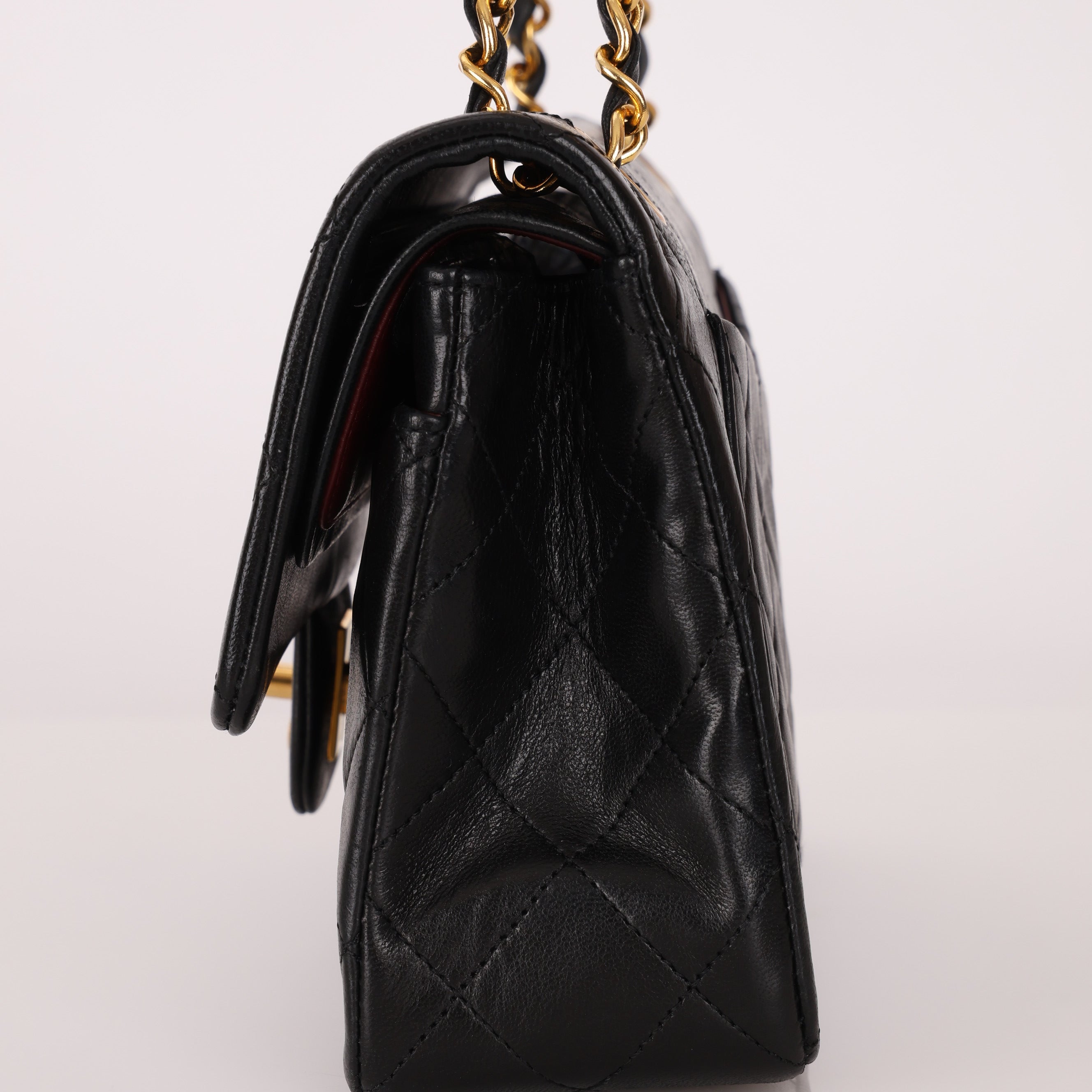 Chanel 1990s Small Classic Double Flap Bag 24K GP