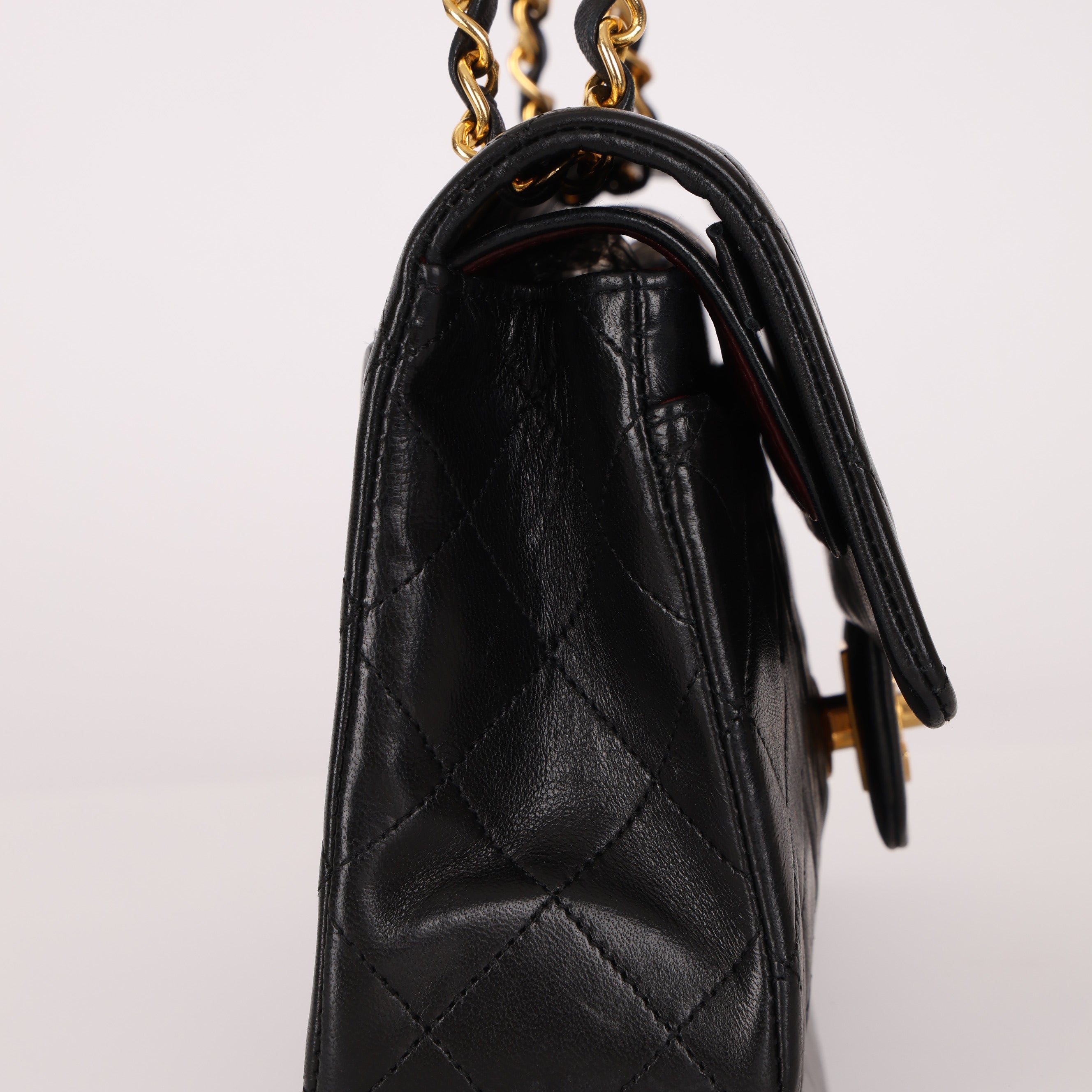 Chanel 1990s Small Classic Double Flap Bag 24K GP