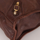 Balenciaga Chocolate City Bag with Mirror