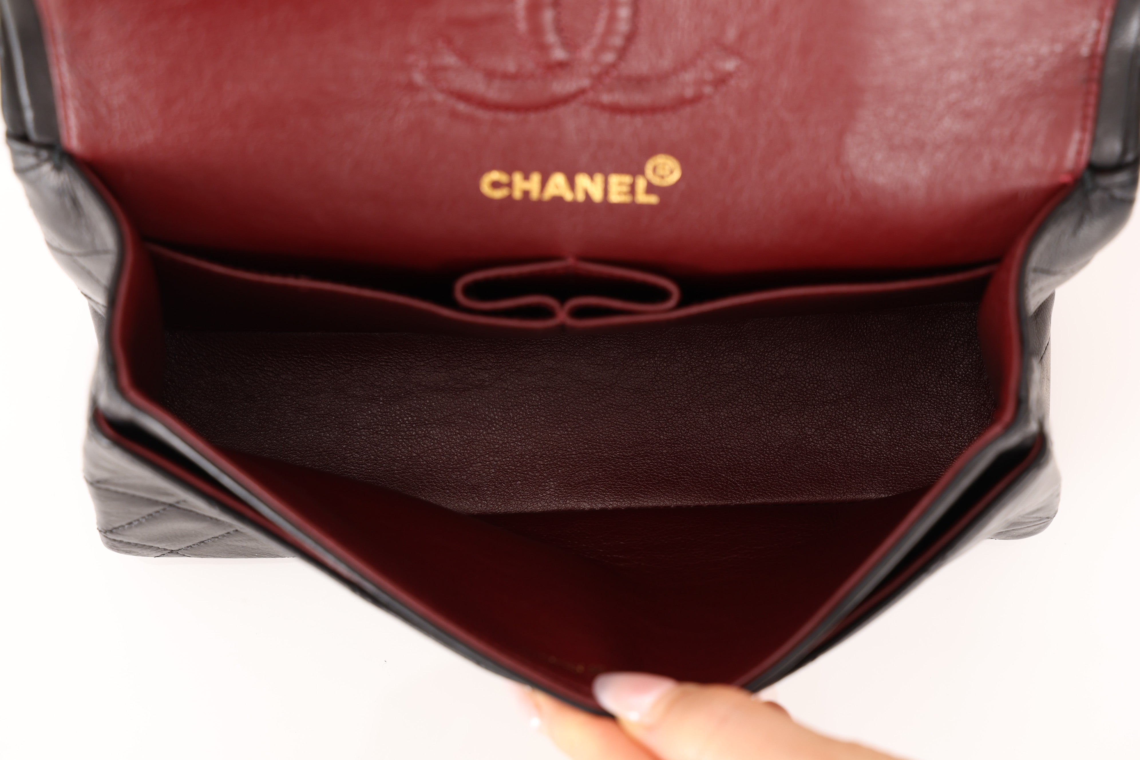 Chanel 1990s Small Classic Double Flap Bag 24K GP