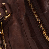 Balenciaga Chocolate City Bag with Mirror