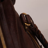 Balenciaga Chocolate City Bag with Mirror