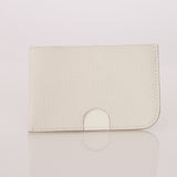 Hermès 2023 Chevre Mysore Poisson Card Holder PHW