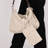 Louis Vuitton Monogram Mahina MM with Pouch
