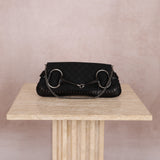 Gucci Monogram Canvas Horsebit Clutch