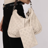 Louis Vuitton Monogram Mahina MM with Pouch