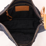 Loewe Repeat Anagram Denim Shoulder Bag