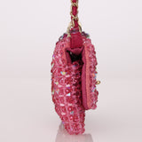 Ultra-Rare Chanel 2020 Crystal Mini Ombre Flap Bag