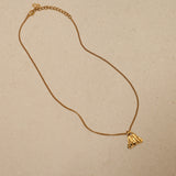 Dior Double Saddle Bag Pendant Necklace
