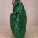 Bottega Veneta Emerald Nappa Intrecciato Mini Jodie