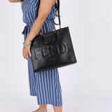 Fendi Leather Medium Sunshine Tote