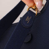 Hermès 2023 Bleu Saphir Clemence Evelyne TPM GHW