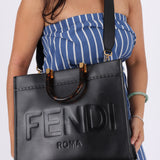 Fendi Leather Medium Sunshine Tote