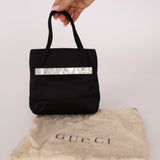 Rare Gucci Satin Mother of Pearl Mini Tote