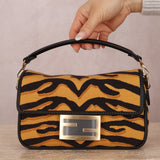 Limited Edition Fendi Canvas Tiger Mini Baguette