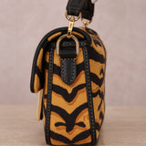 Limited Edition Fendi Canvas Tiger Mini Baguette