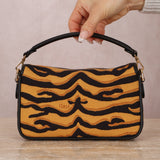Limited Edition Fendi Canvas Tiger Mini Baguette
