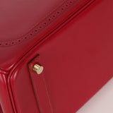 Hermès 2012 Rubis Tadelakt Ghillies Birkin 30 Retourne GHW