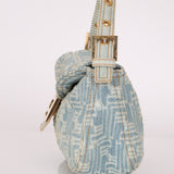 Vintage Fendi Denim Baguette