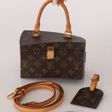 Rare Louis Vuitton x Frank Gehry Monogram Twisted Box with Strap