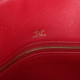Hermès 2012 Rubis Tadelakt Ghillies Birkin 30 Retourne GHW