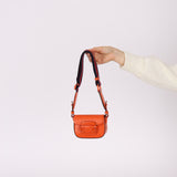 Gucci 1955 Orange Horsebit Mini Shoulder Bag