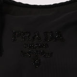 Prada Nylon Beaded Rope Handle Mini Hobo