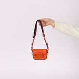 Gucci 1955 Orange Horsebit Mini Shoulder Bag