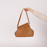 Fendi Cognac Medium First Clutch