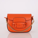 Gucci 1955 Orange Horsebit Mini Shoulder Bag