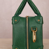 Limited Edition 2019 Louis Vuitton Green Soft City Top Handle Trunk