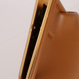Fendi Cognac Medium First Clutch
