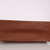 Rare Chanel 2003 Whipstitch Wood Top Handle Tote