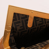 Fendi Cognac Medium First Clutch