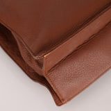 Rare Chanel 2003 Whipstitch Wood Top Handle Tote