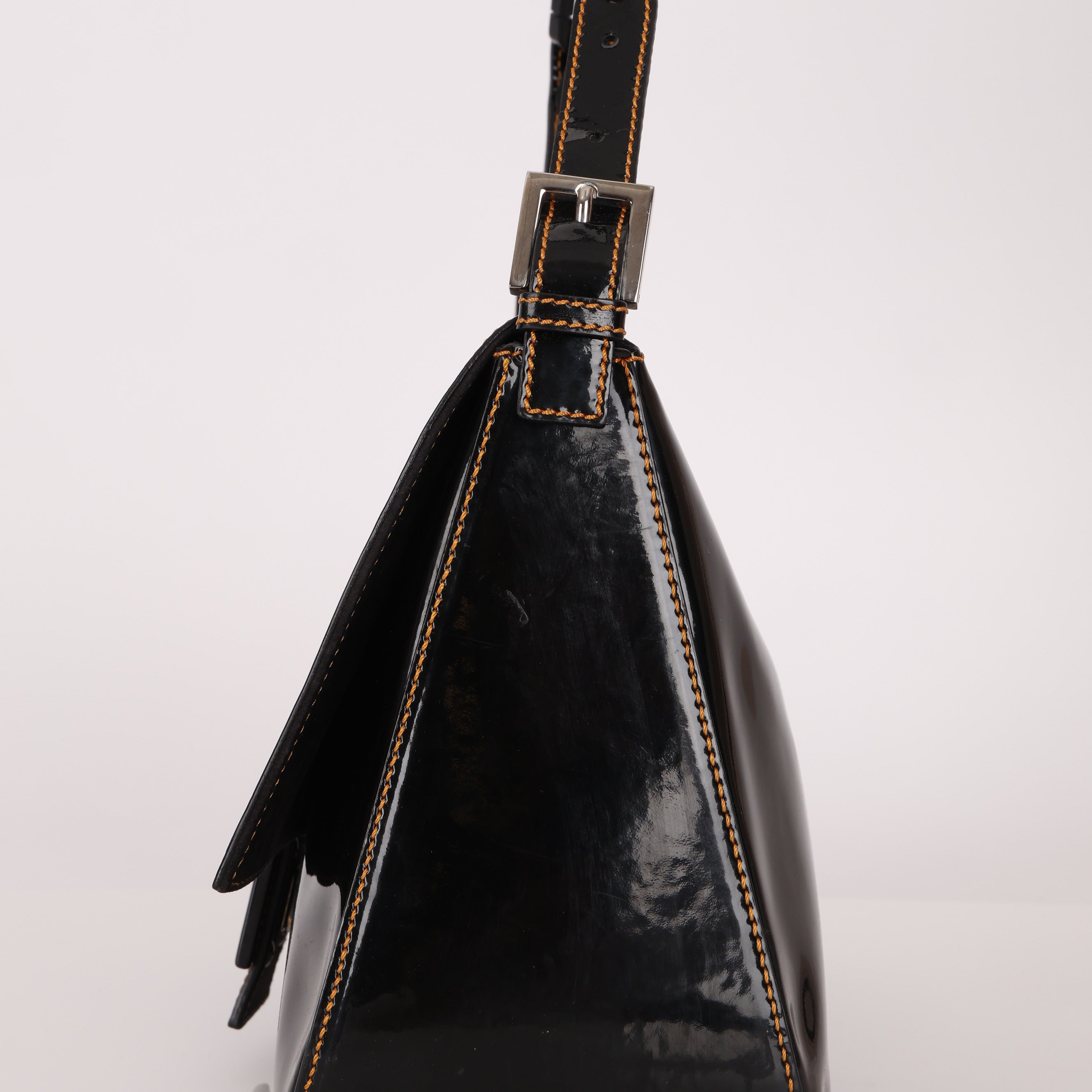Fendi Patent Mama Baguette Bag
