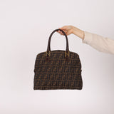 Fendi Zucca Top Handle GHW