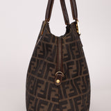 Fendi Zucca Top Handle GHW