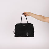 Prada Nylon Bowler Tote