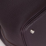 Hermès 2014 Raisin Taurillon Clemence Picotin 22 PHW